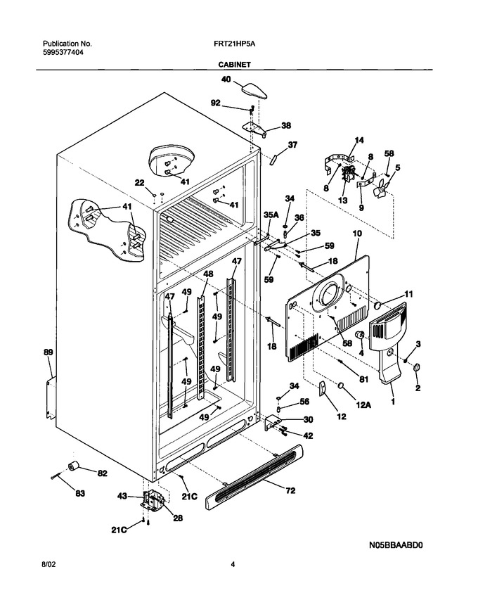Diagram for FRT21HP5AB3