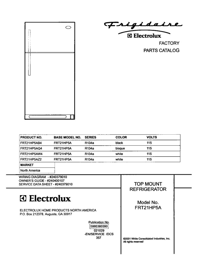 Diagram for FRT21HP5AQ4