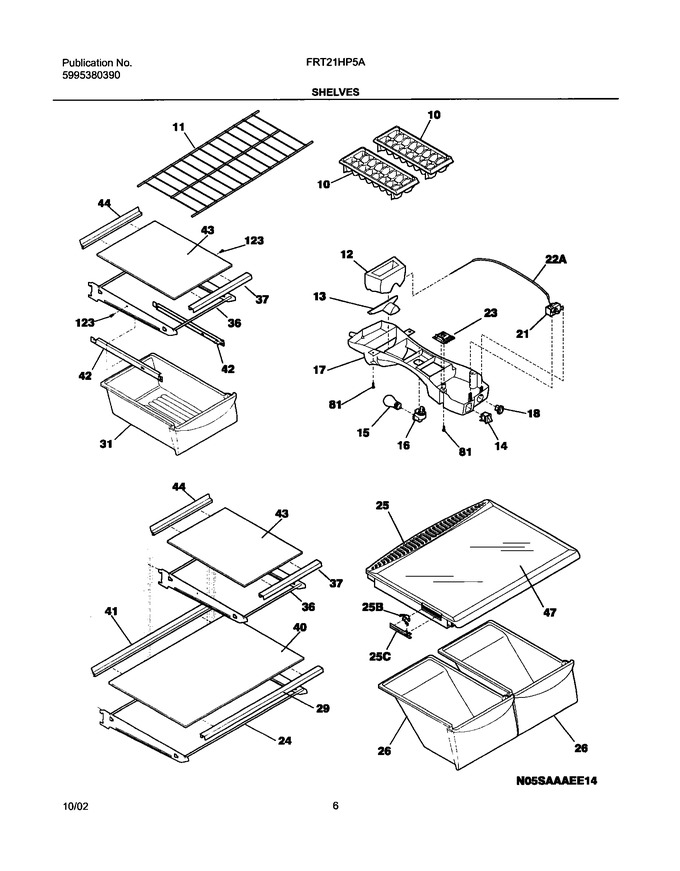 Diagram for FRT21HP5AQ4
