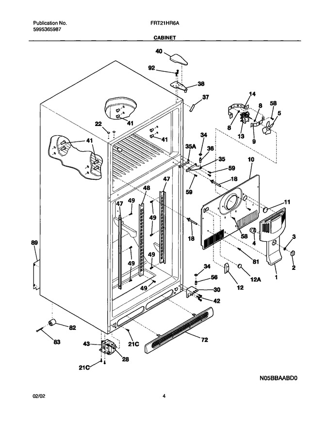 Diagram for FRT21HR6AB2