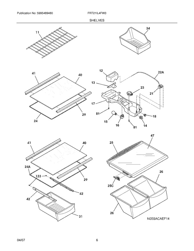 Diagram for FRT21IL4FW3