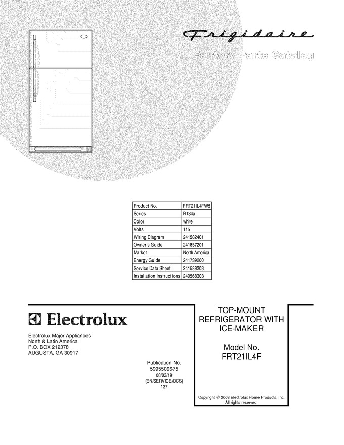 Diagram for FRT21IL4FW5