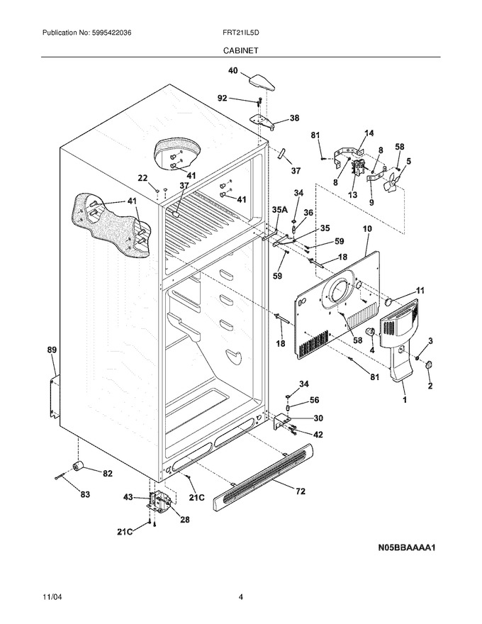 Diagram for FRT21IL5DW2