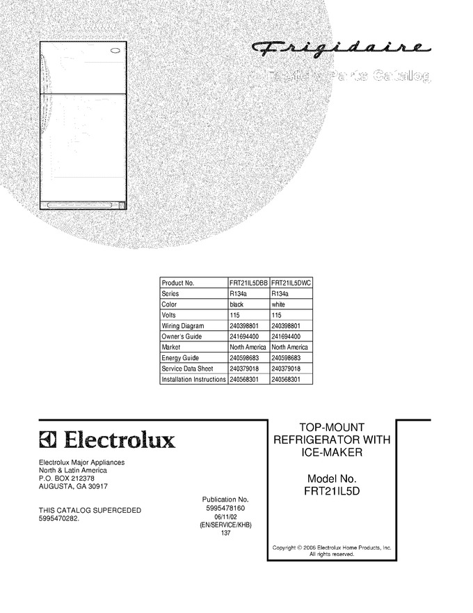 Diagram for FRT21IL5DBB