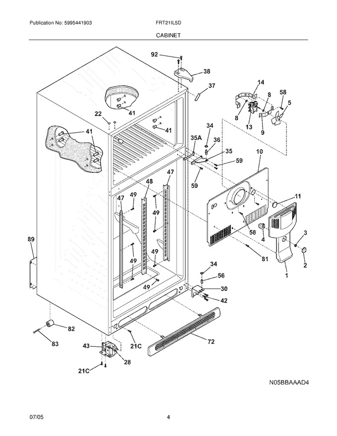 Diagram for FRT21IL5DQP