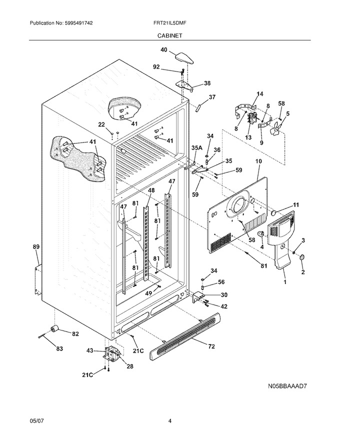 Diagram for FRT21IL5DMF