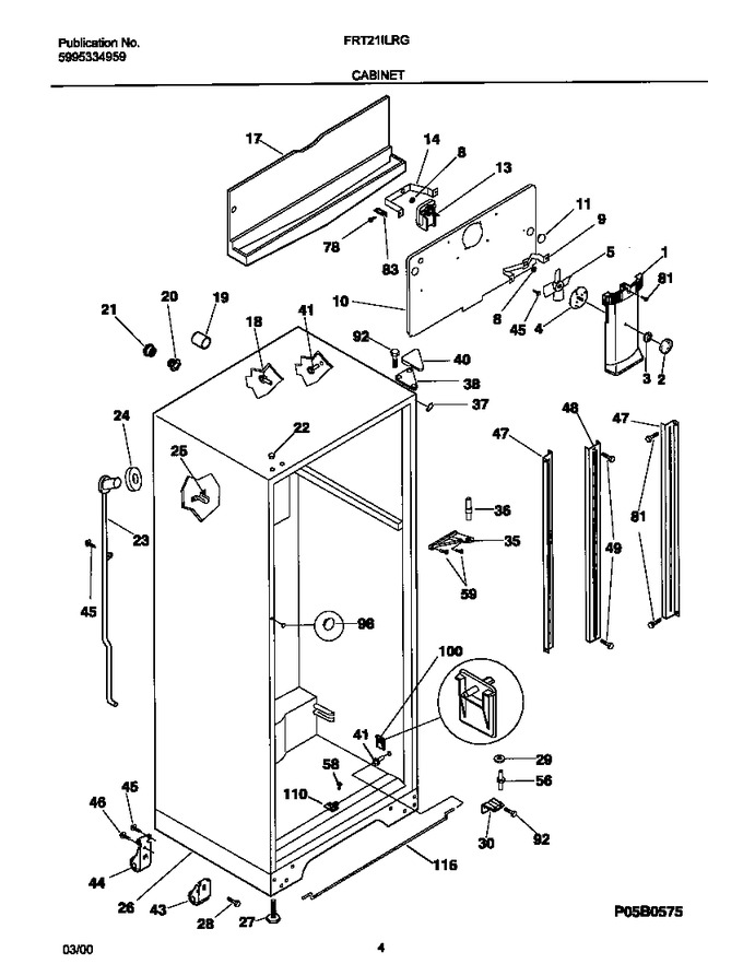Diagram for FRT21ILRGW3