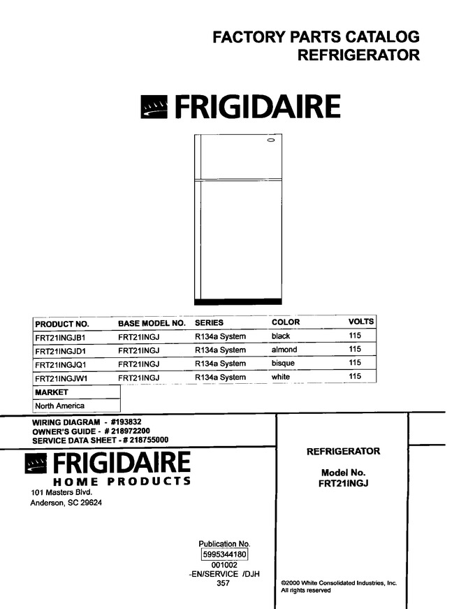 Diagram for FRT21INGJD1