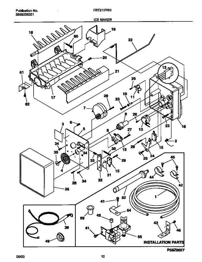 Diagram for FRT21IPRHD6