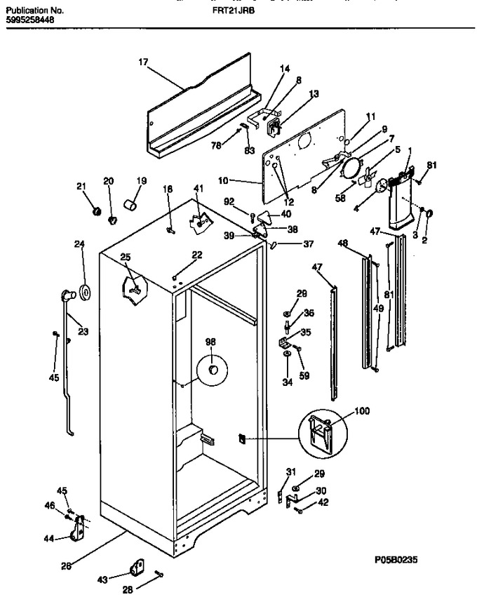 Diagram for FRT21JRBW0