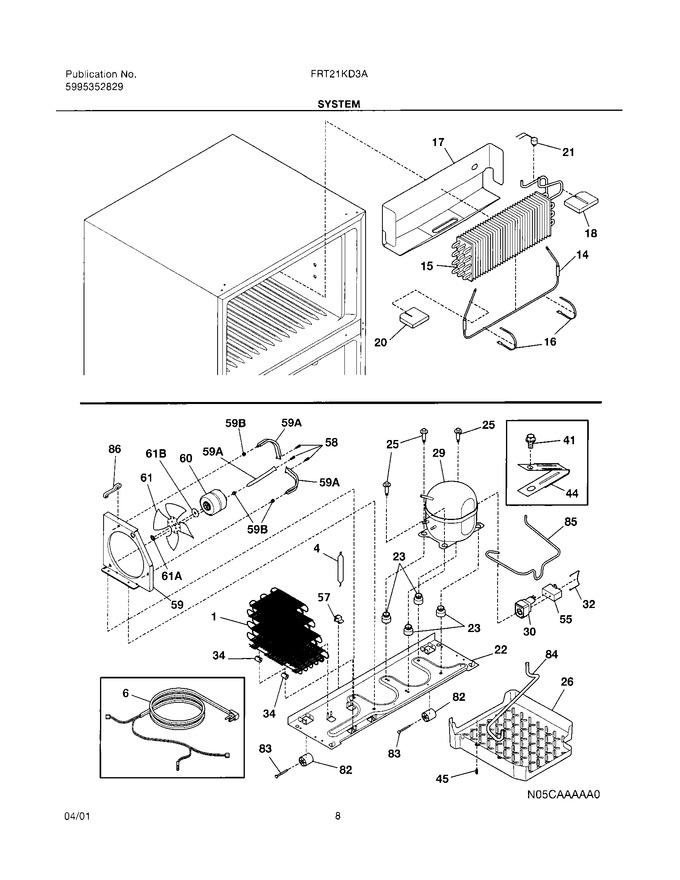 Diagram for FRT21KD3AW0