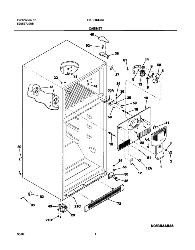 Diagram for FRT21KD3AZ4