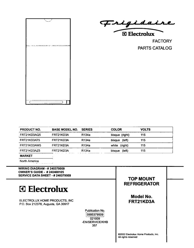 Diagram for FRT21KD3AZ5