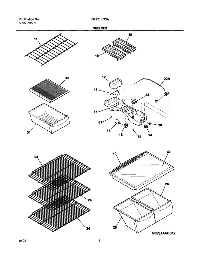 Diagram for FRT21KD3AZ5