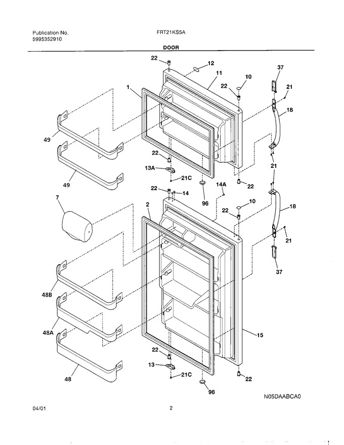 Diagram for FRT21KS5AW1