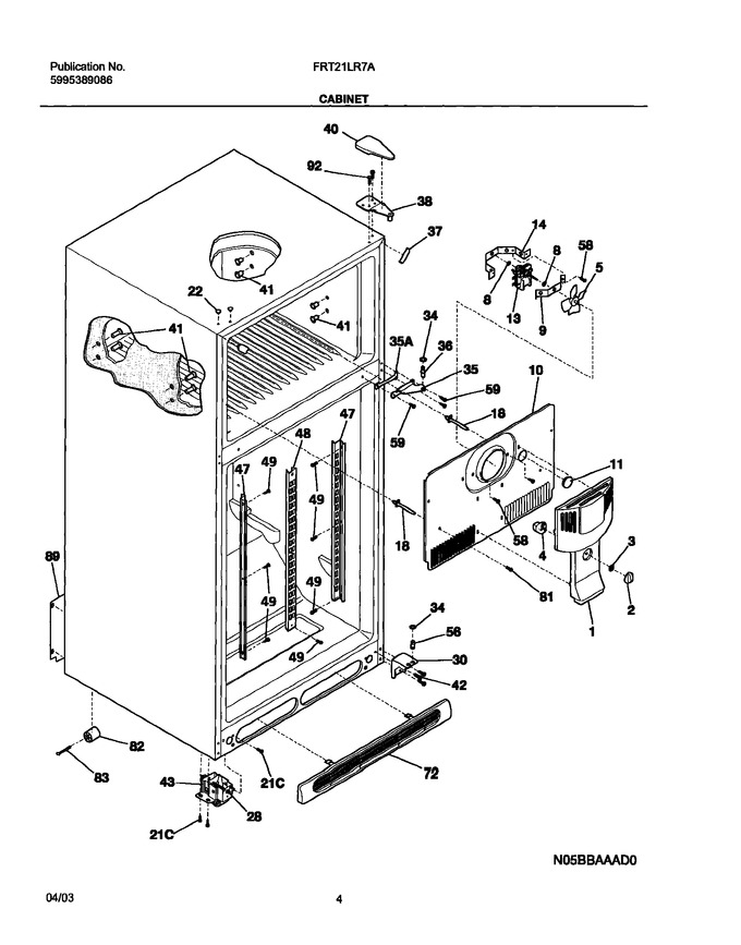 Diagram for FRT21LR7AQ7