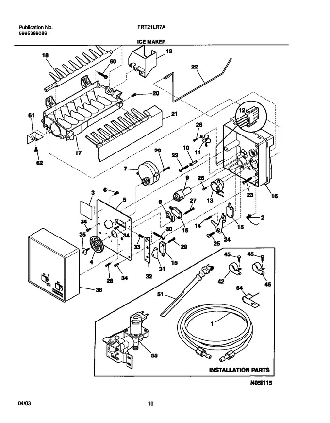 Diagram for FRT21LR7AB7