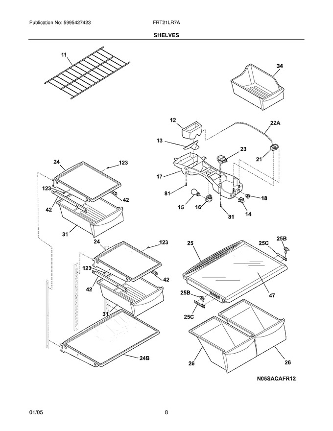 Diagram for FRT21LR7ABN