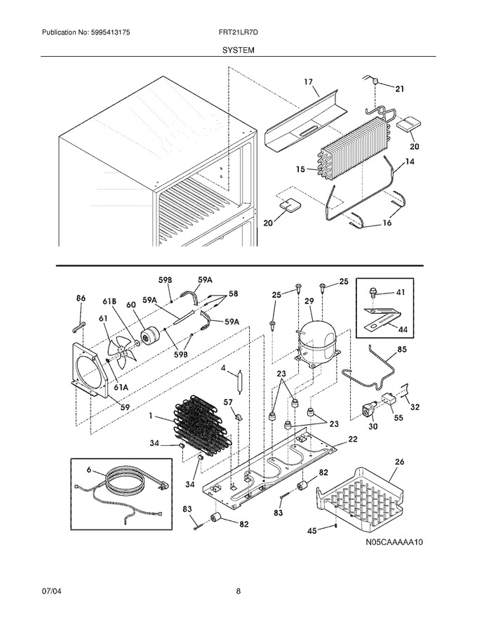 Diagram for FRT21LR7DK0