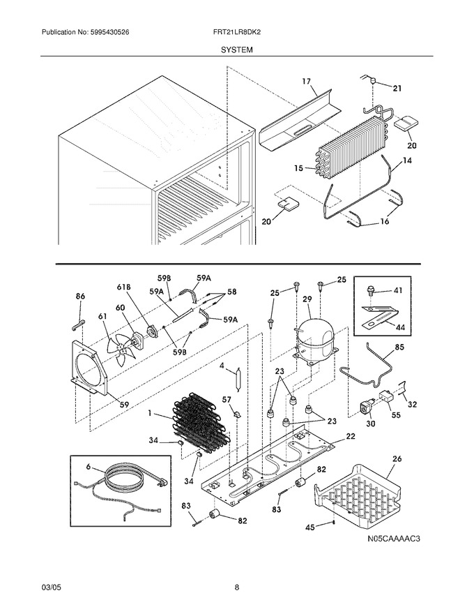 Diagram for FRT21LR8DK2