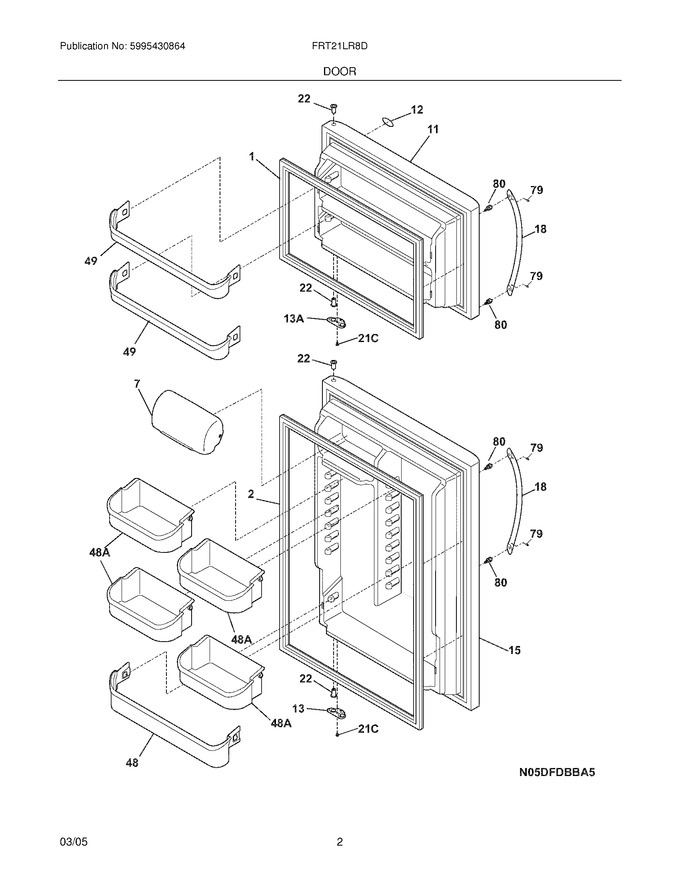 Diagram for FRT21LR8DS5