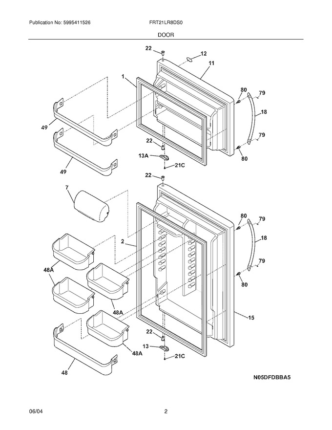Diagram for FRT21LR8DS0
