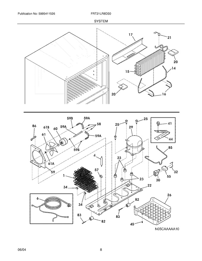 Diagram for FRT21LR8DS0