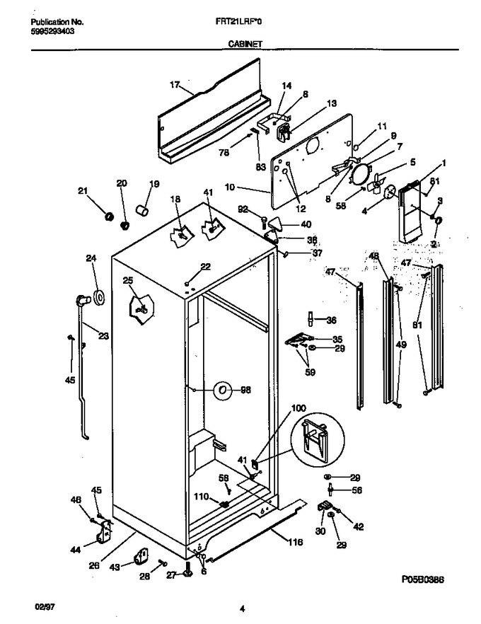 Diagram for FRT21LRFW0