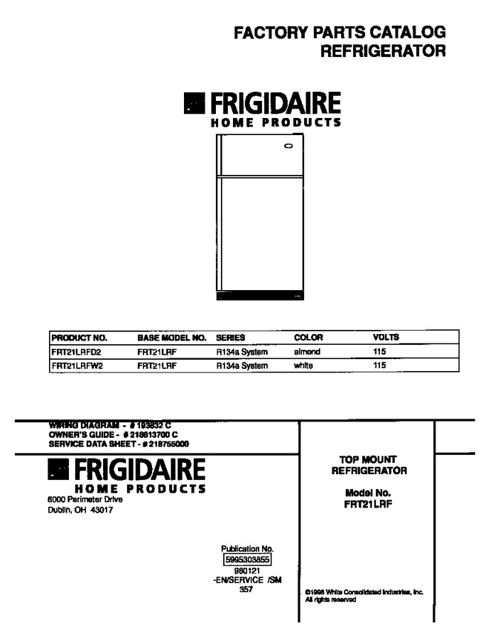 Diagram for FRT21LRFD2