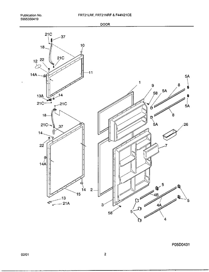 Diagram for FRT21LRFW2