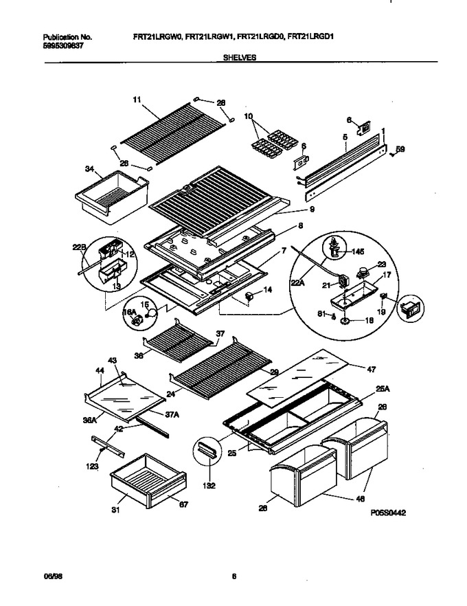 Diagram for FRT21LRGW1