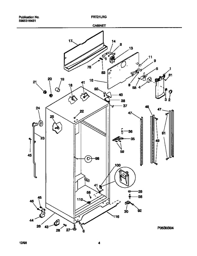 Diagram for FRT21LRGW2