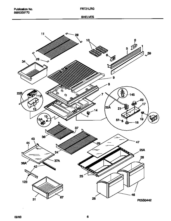 Diagram for FRT21LRGW5