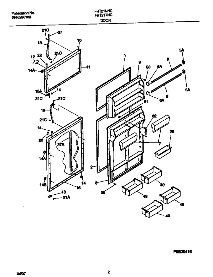 Diagram for FRT21TNCW6