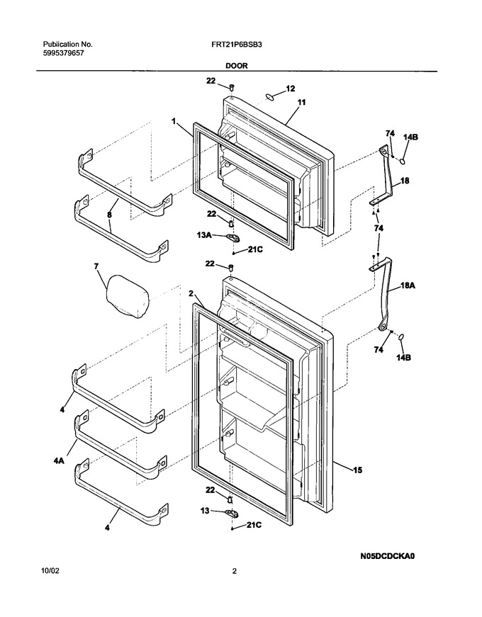 Diagram for FRT21P6BSB3