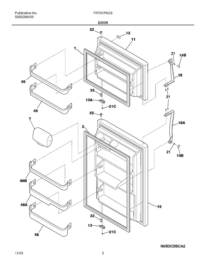 Diagram for FRT21P6CSK1