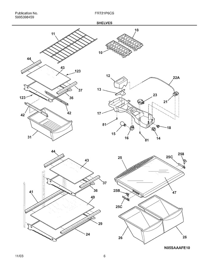 Diagram for FRT21P6CSK1