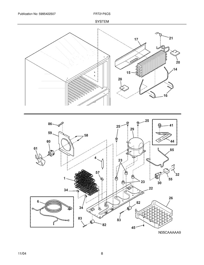 Diagram for FRT21P6CSB4