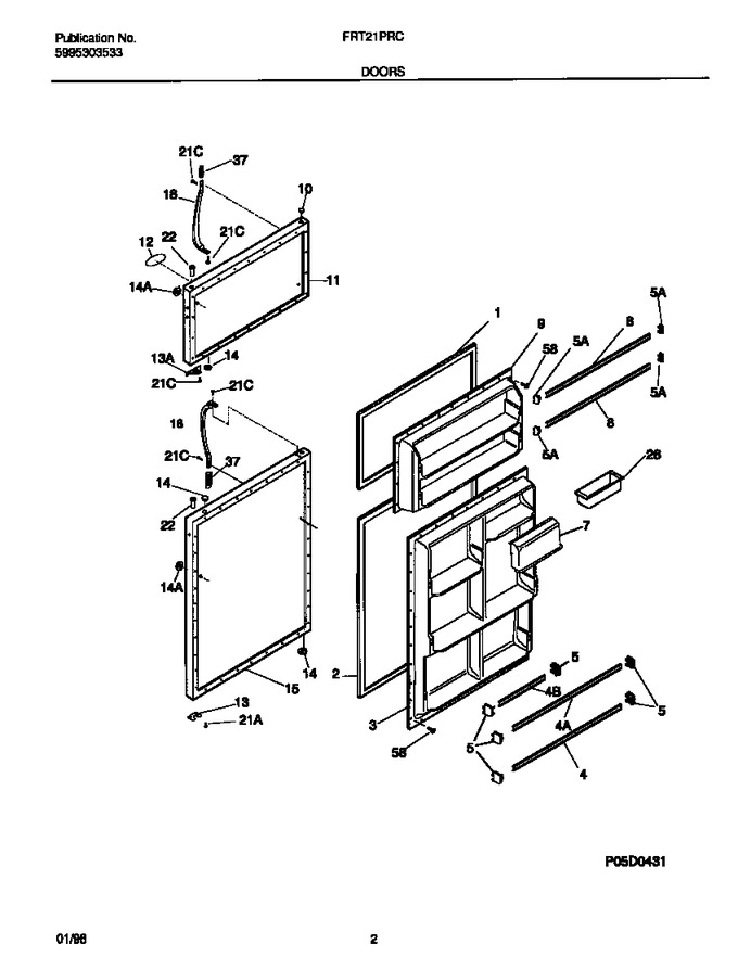 Diagram for FRT21PRCB6