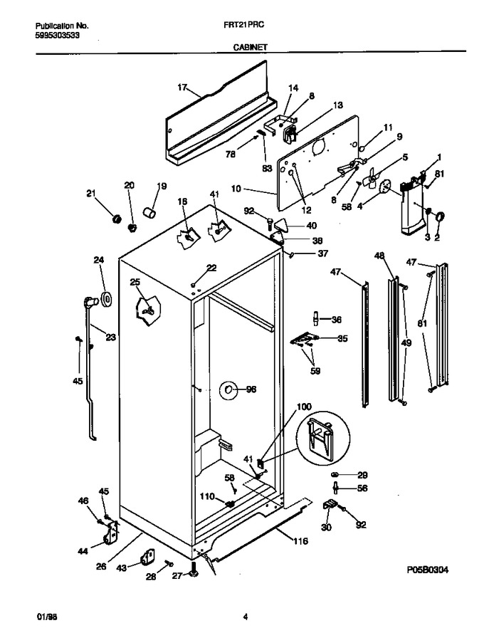 Diagram for FRT21PRCB6
