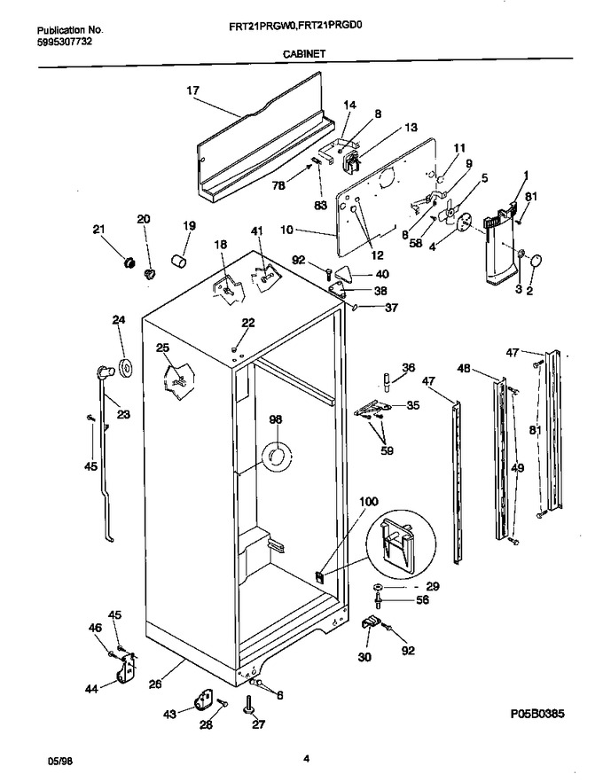 Diagram for FRT21PRGD0