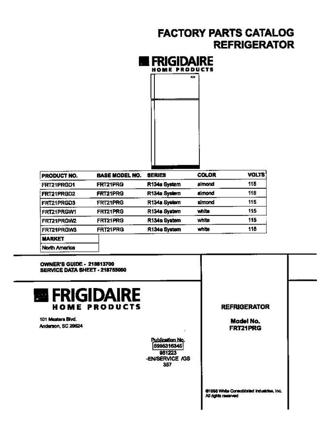Diagram for FRT21PRGW2