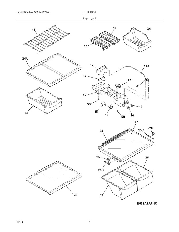 Diagram for FRT21S6AQ8