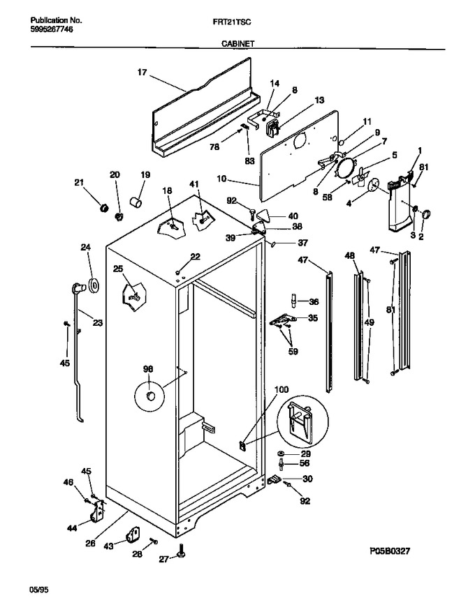 Diagram for FRT21TSCW0