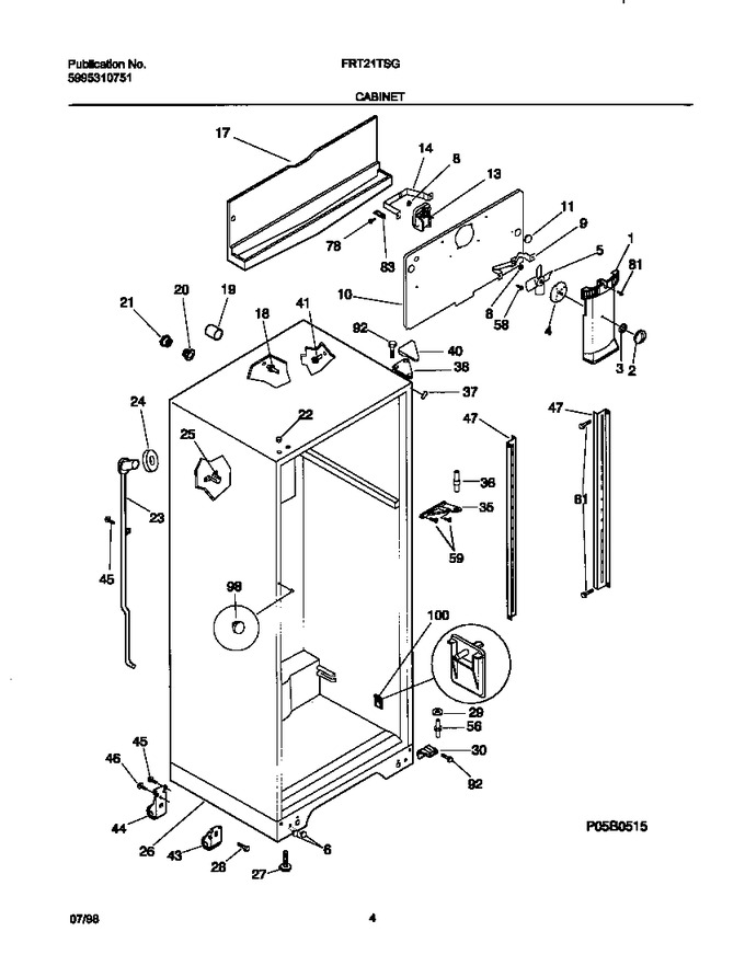 Diagram for FRT21TSGW1