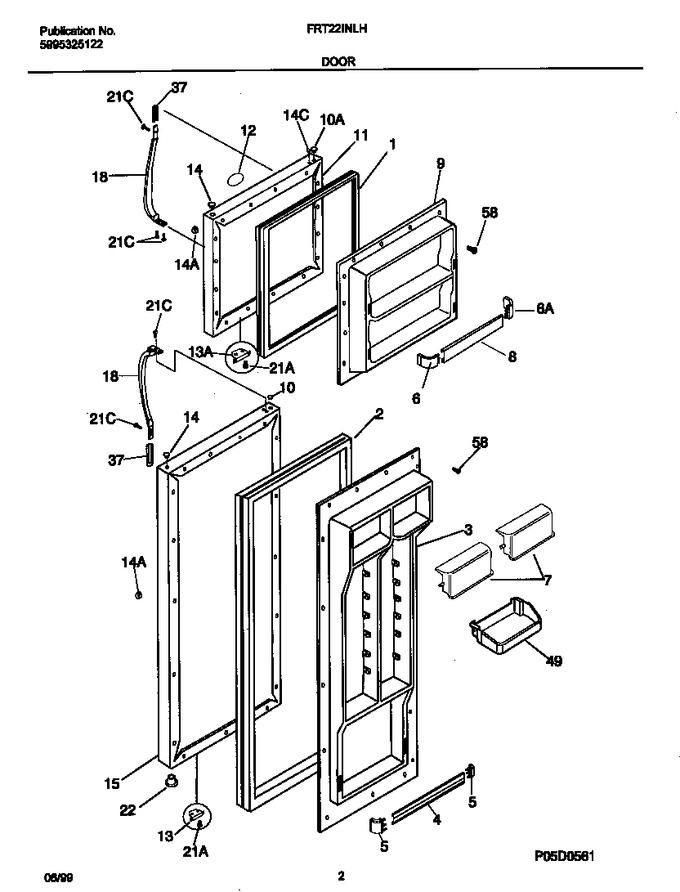Diagram for FRT22INLHD0