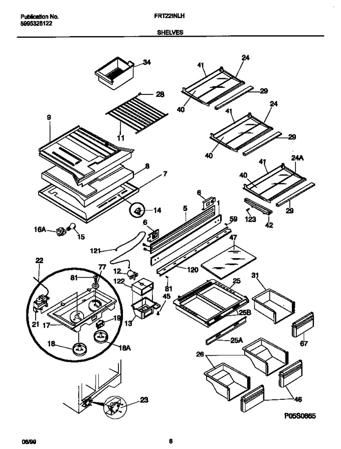 Diagram for FRT22INLHD0