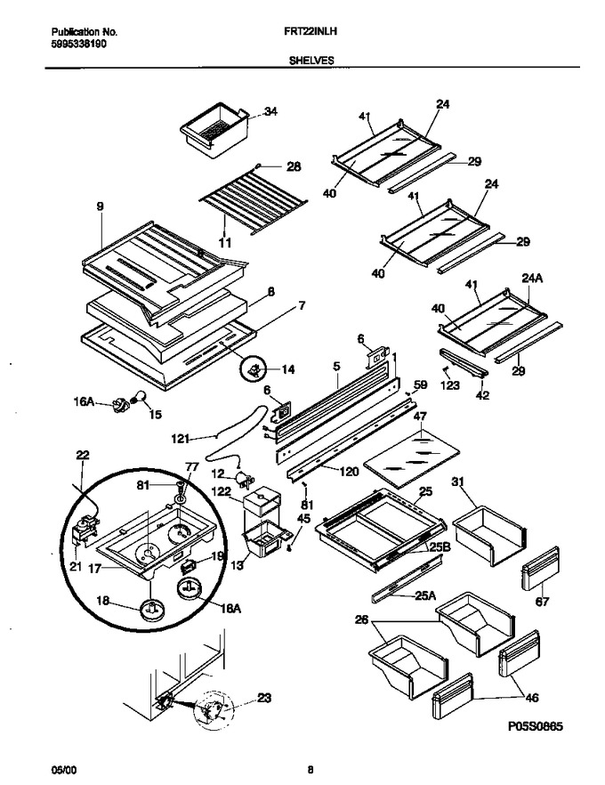 Diagram for FRT22INLHD3