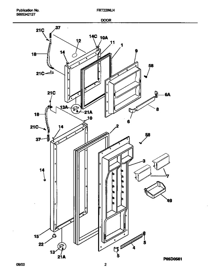 Diagram for FRT22INLHD4