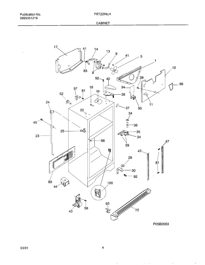 Diagram for FRT22INLHD5